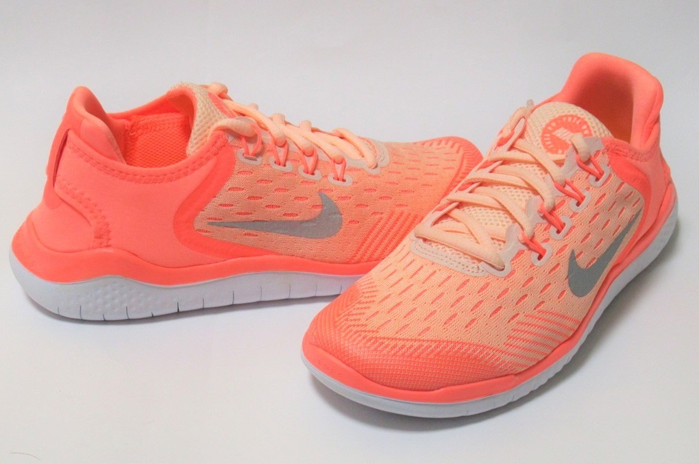 NIKE FREE RN 2018 GS クリムソン 23cm ナイキ フリー ラン オレンジ ピンク ランニング ウォーキング AH3457-800拍卖