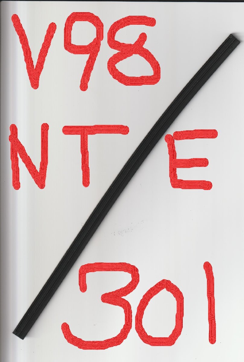 ホンダ CR-V RT5 HONDA CR-V / トヨタモビリティパーツ ワイパーラバー wiper rubber (リヤ リア 後ろ REAR RR) V98NTE301 6mm幅 300mm 1本拍卖