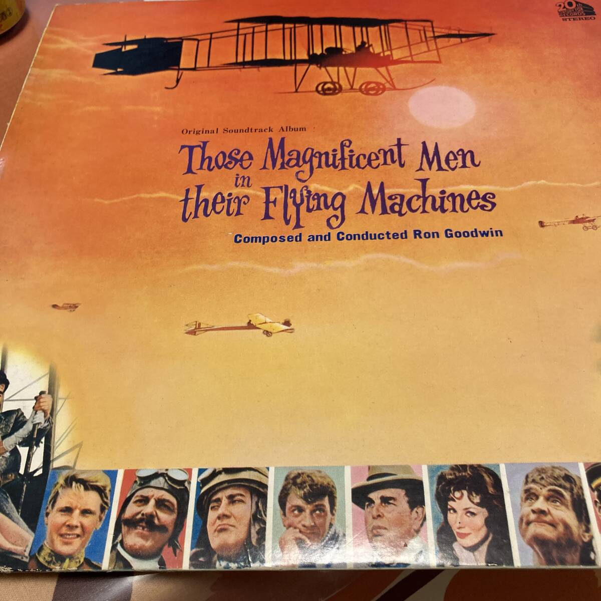 LP! 素晴らしきヒコーキ野郎(ロン・グッドウィン/国内盤)拍卖