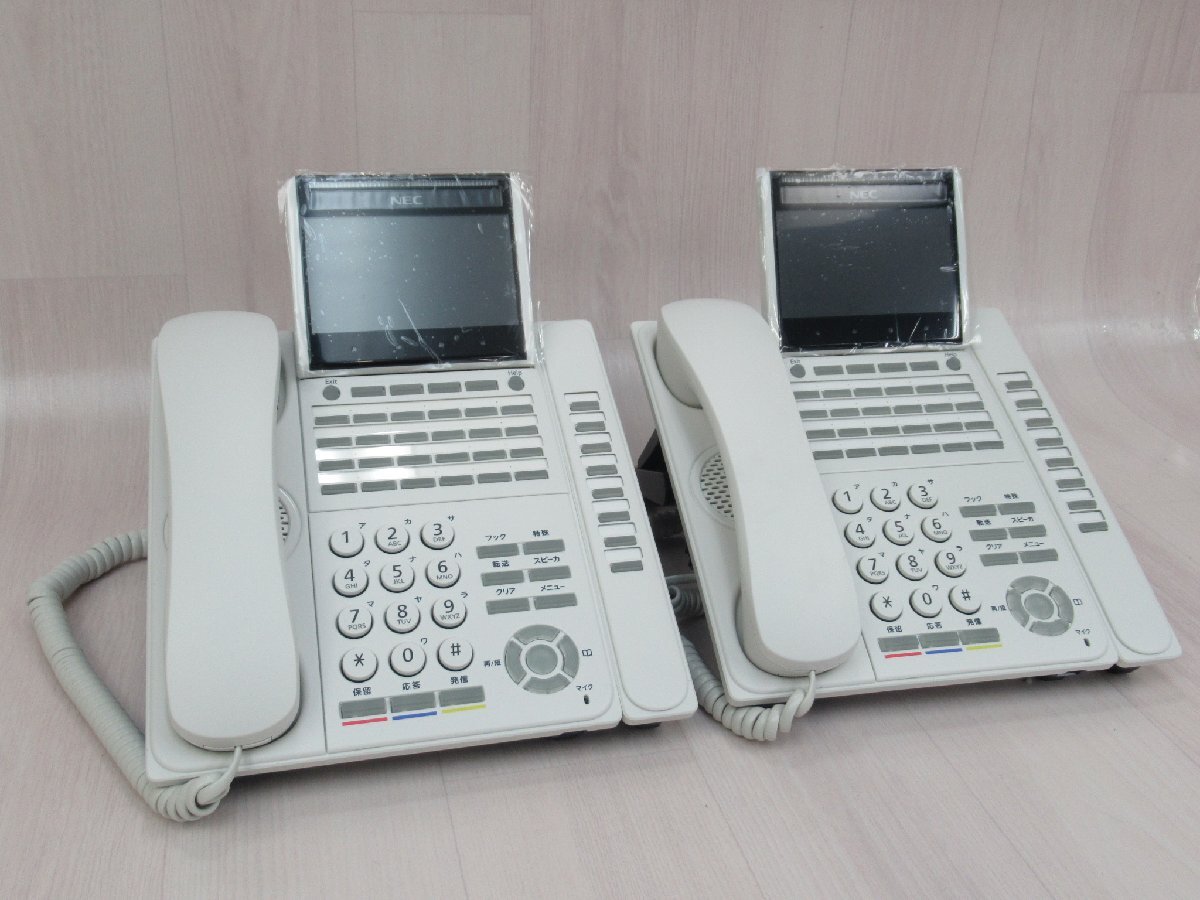NEC ITK-32CG-1D(WH)TEL DT900Series Aspire WX 綺麗 2台 ZZT 3126 o拍卖