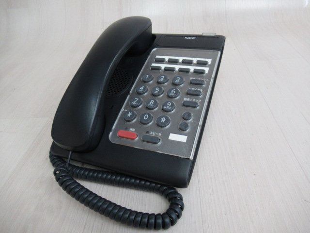 ▲NEC DT230 DTL-1BM-1D(BK)TEL 金具付き 保証有 ア 18928※拍卖
