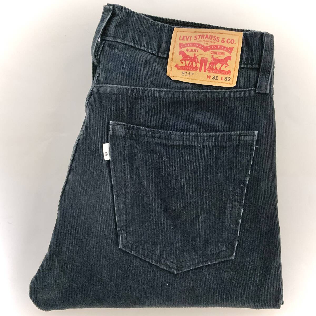 Levi’s 511 W31 チャコール/コーデュロイ ※裾上げ有り M318拍卖