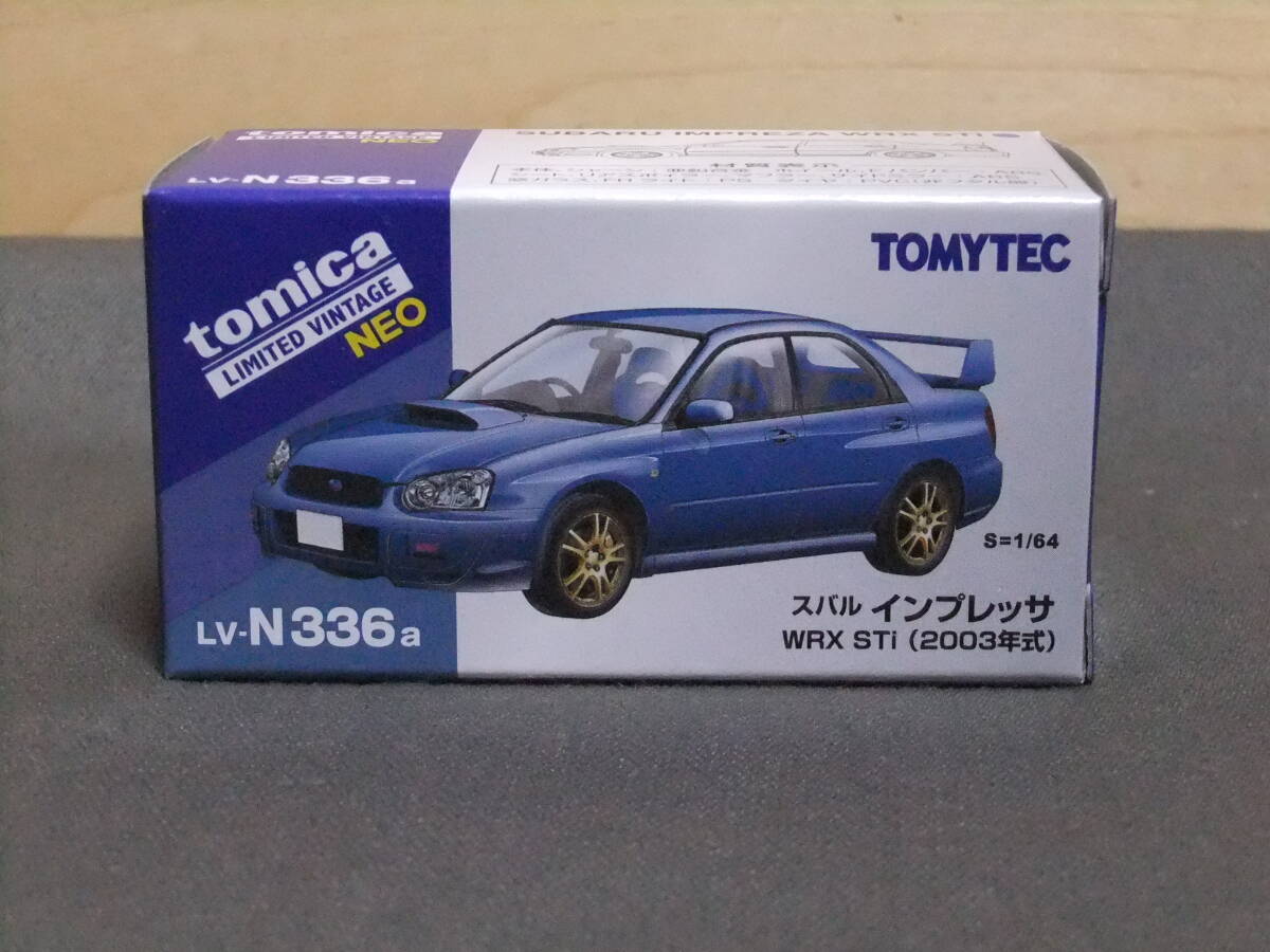 LV-N336a スバル インプレッサ WRX STi 青 2003年式 **** 拍卖