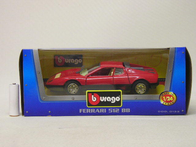 【塗装難あり】■ブラーゴ 1/24 フェラーリ 512BB拍卖