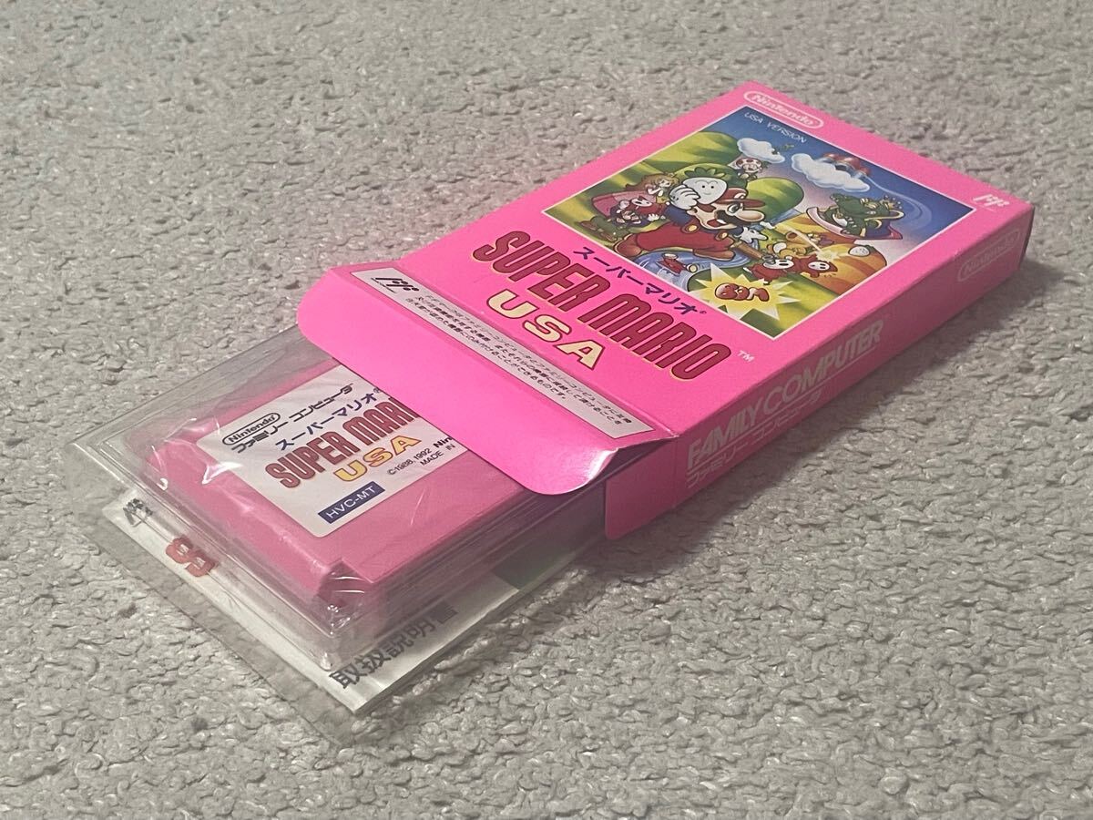 海外のスーマリ2を逆輸入したゲーム?! 新品未使用 美品 スーパーマリオUSA拍卖
