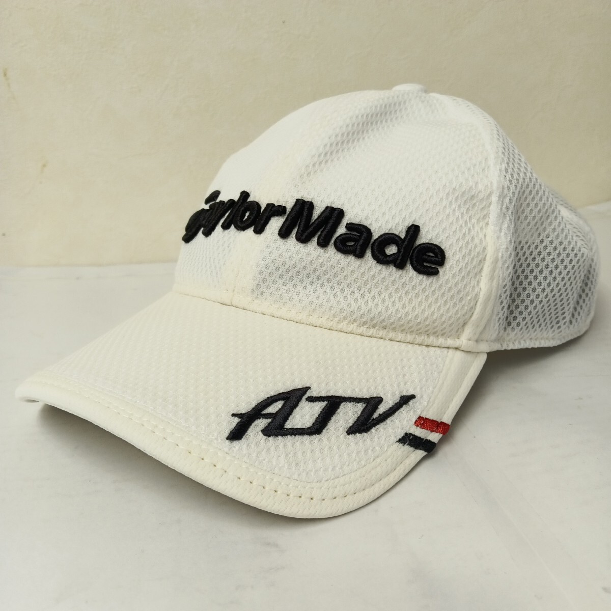 ★【古着】Taylormade(テイラーメイド) 帽子(キャップ) 白拍卖