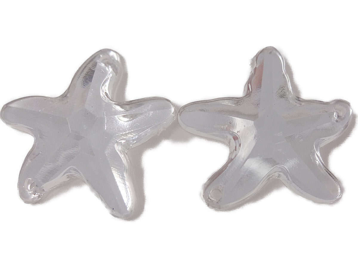 キラリ手芸部 No.2356ビジュー パーツ 手芸用 ソーオン ストーン(アクリル)クリスタル_2.0cm×2.0cm_10個入り拍卖