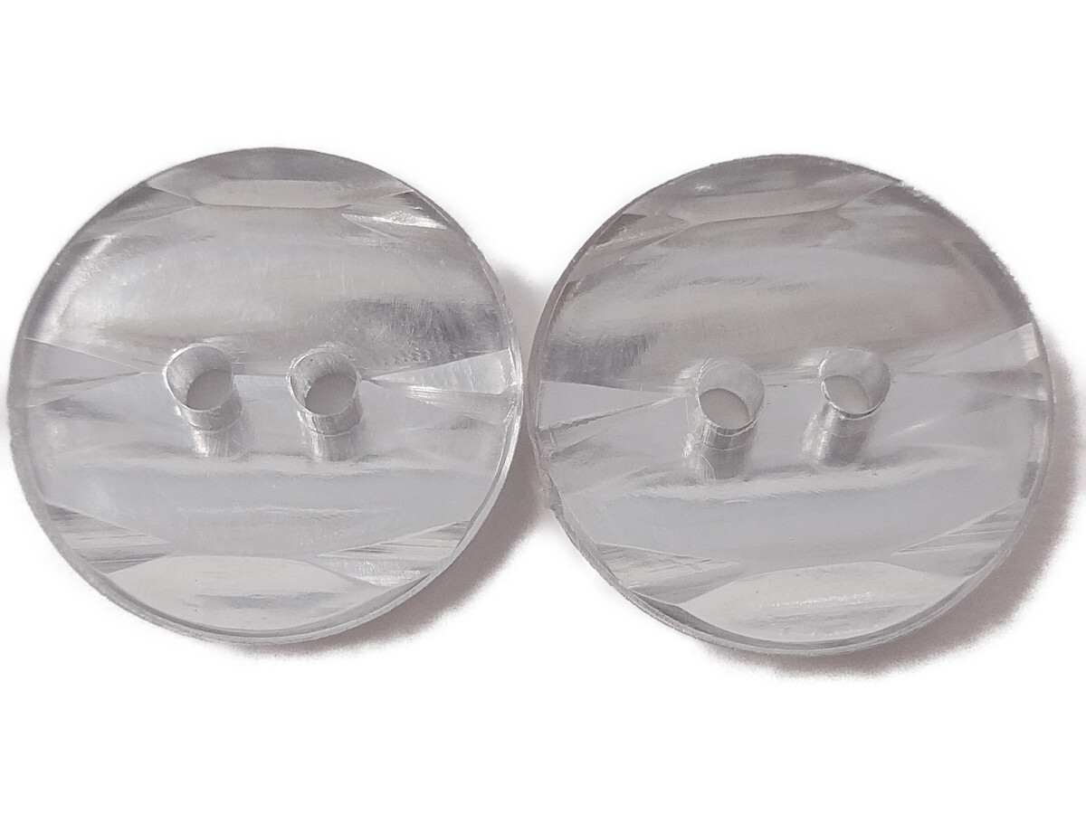 キラリ手芸部 No1235_ビジュー ボタン 手芸用 ソーオン ストーン(アクリル)_クリスタル1.2×1.2cm_10個入り拍卖