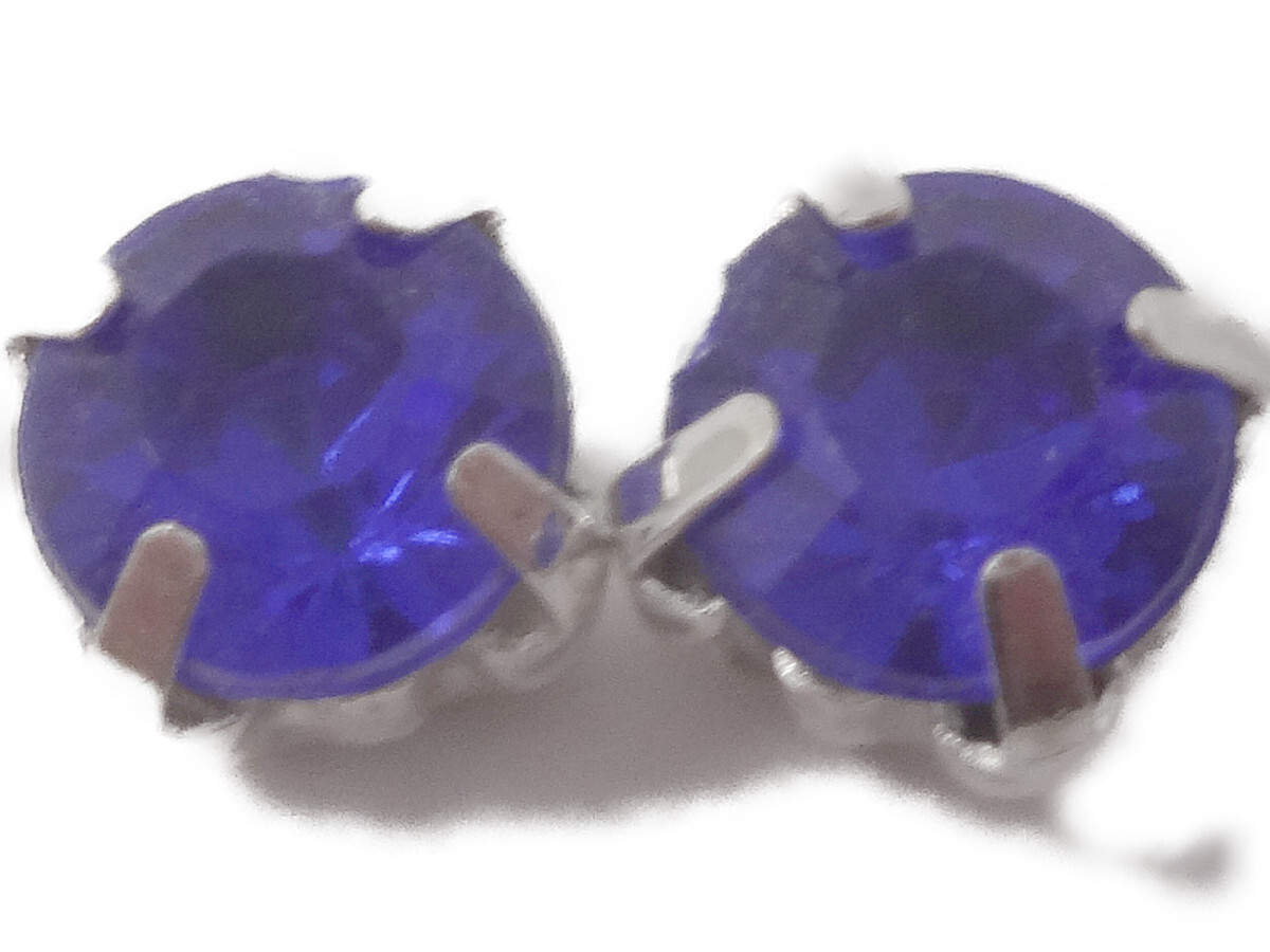 キラリ手芸部 No.2702ビジュー パーツ 手芸用 ツメ有り(アクリル)青色(ブルー)(丸)0.6×0.6cm16個入り拍卖