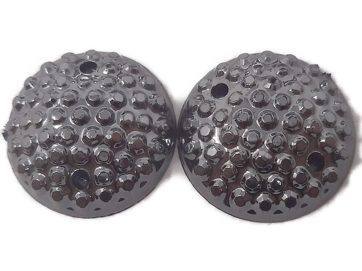 キラリ手芸部 No.2297ビジュー パーツ 手芸用 ソーオン ストーン(アクリル)黒色(ブラック)_1.2cm×1.2cm_10個入り拍卖