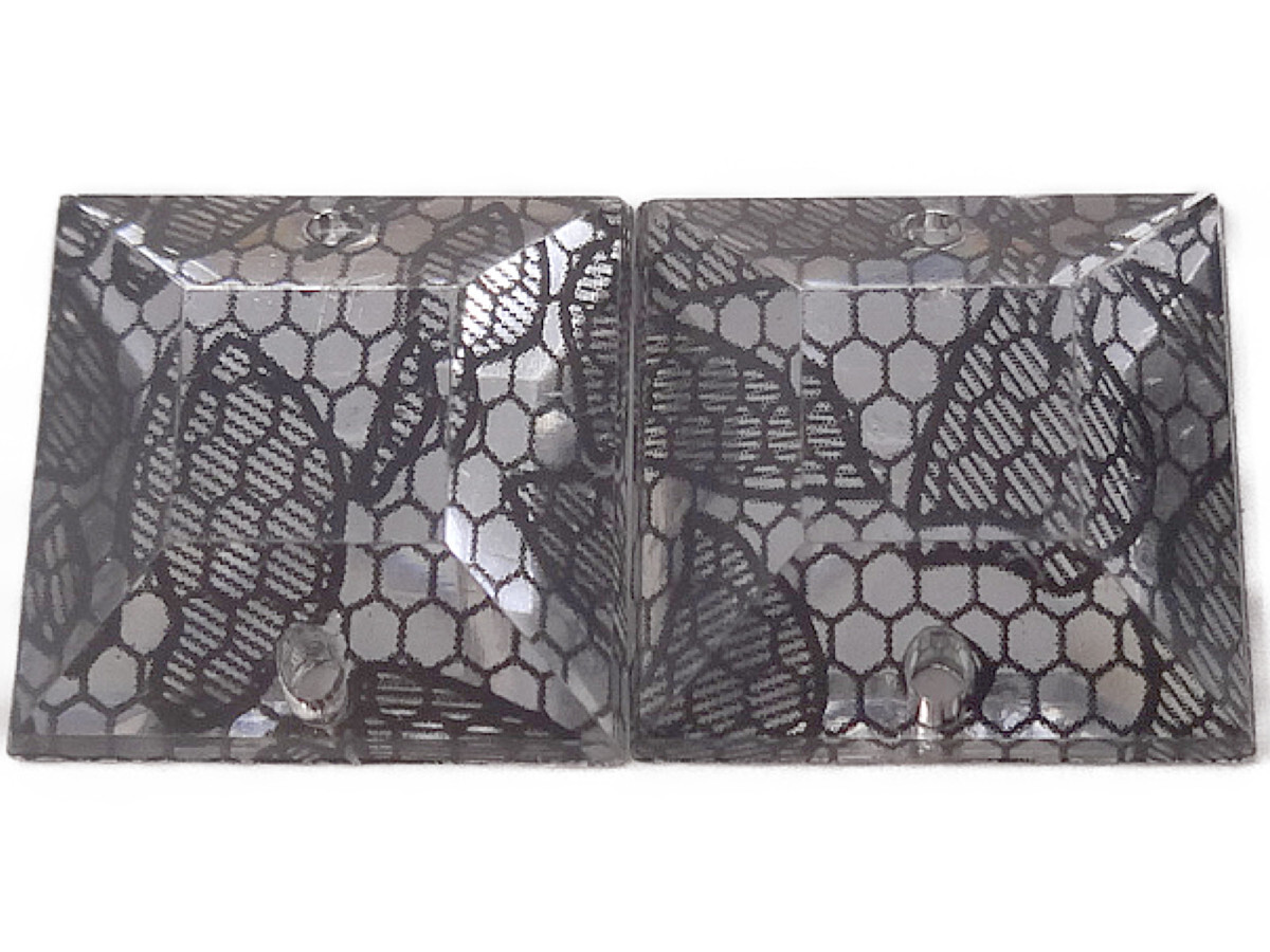 キラリ手芸部 No.453ビジュー パーツ 手芸用 ソーオン ストーン(アクリル)レオパード柄1.5×1.5cm_15個入り拍卖