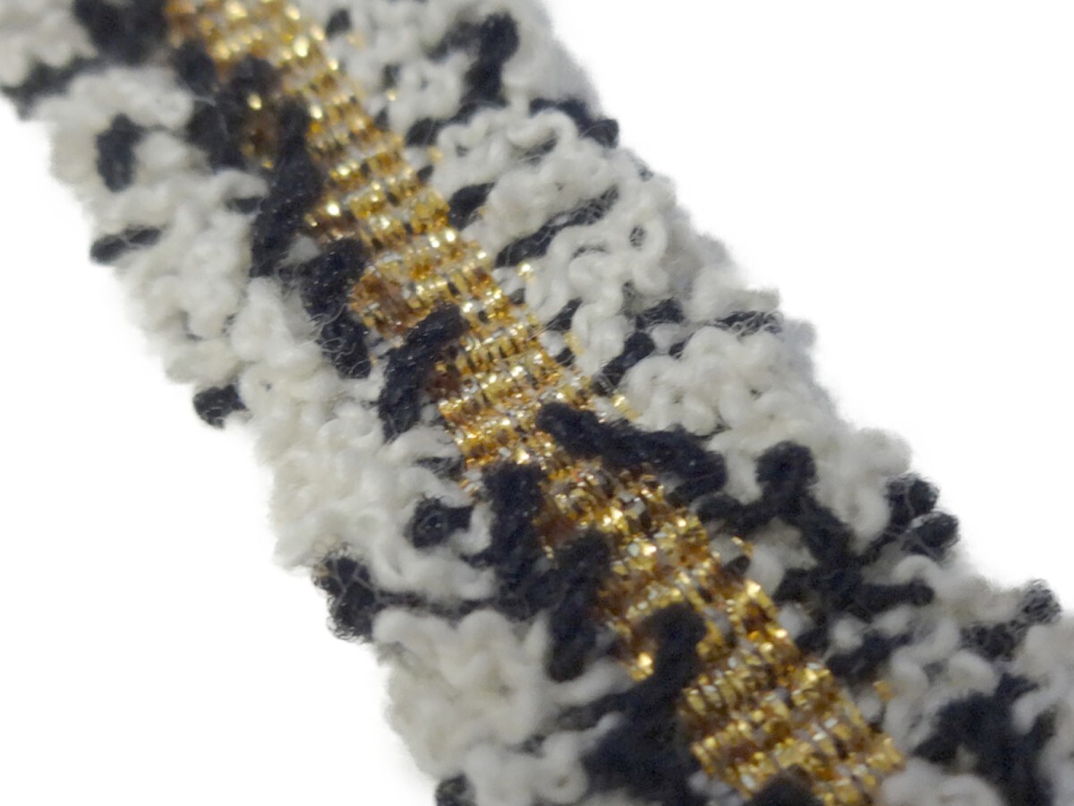 キラリ手芸部 No.5045ブレード 手芸用_黒色(ブラック)_幅1.2cm×2m巻き拍卖