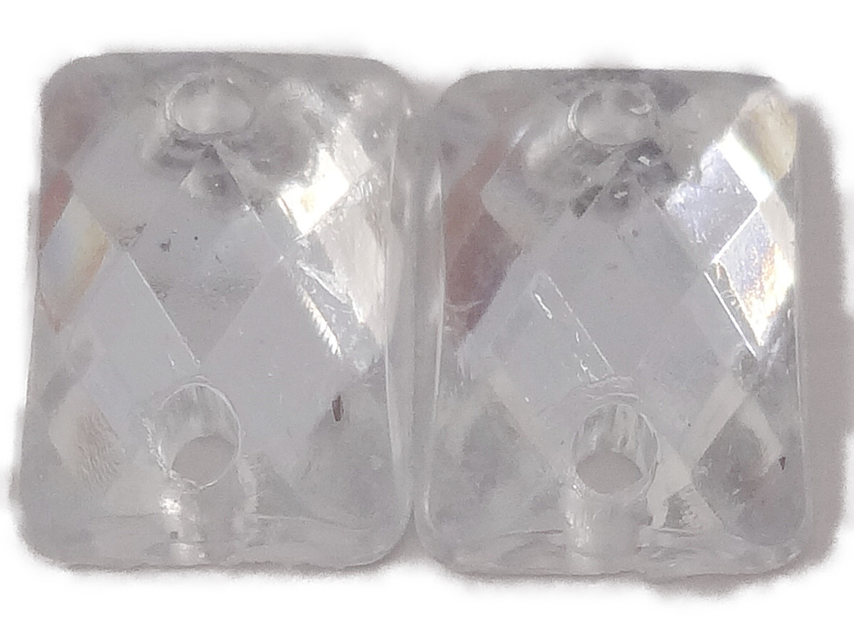 キラリ手芸部 No.2355ビジュー パーツ 手芸用 ソーオン ストーン(アクリル)クリスタル_0.8cm×0.5cm_25個入り【パーツ】拍卖