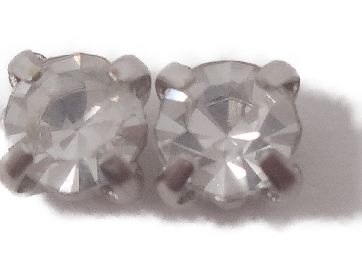 キラリ手芸部 No1431ビジュー パーツ 手芸用 ツメ有り(アクリル)クリスタル0.3×0.3cm_12個入り拍卖