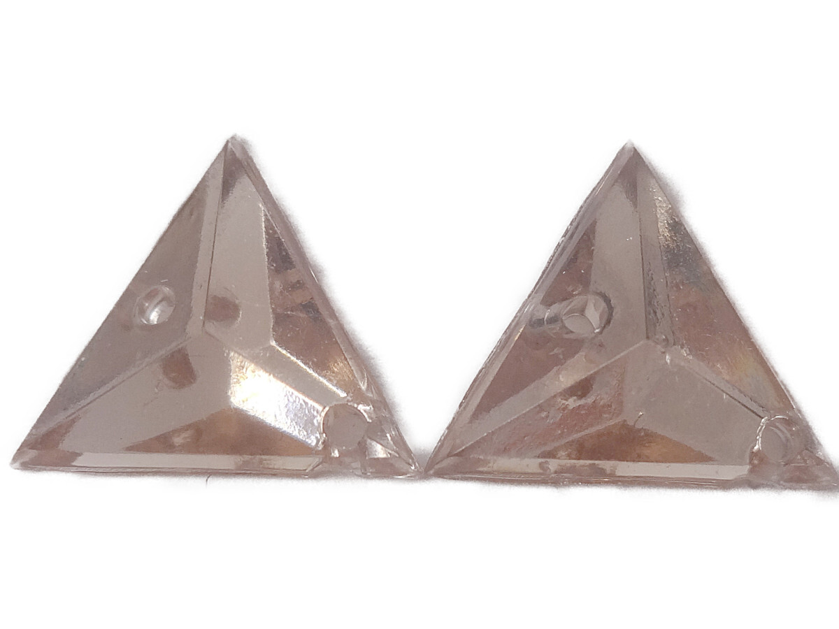 キラリ手芸部 No.3750ビジュー パーツ 手芸用 ソーオン ストーン(アクリル)茶色(ブラウン)1.2×1.2cm_10個入り拍卖