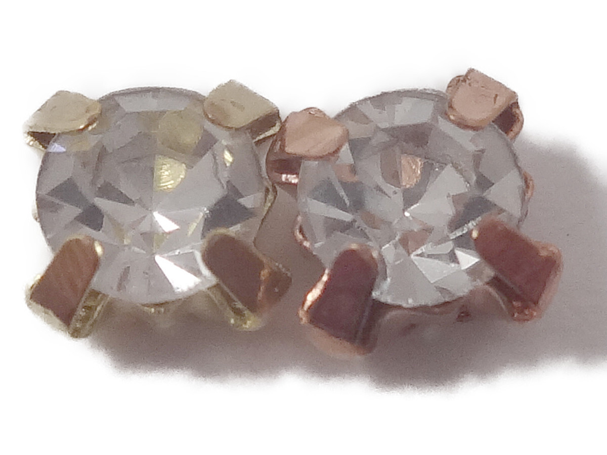 キラリ手芸部 No.2994ビジュー パーツ 手芸用 ツメ有り(アクリル)クリスタル0.4×0.4cm_20個入り拍卖