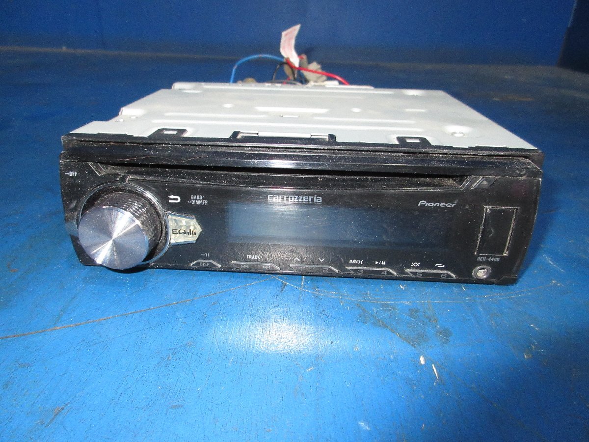 Carrozzeria カロッツェリア DEH-4400 オーディオ 1DIN 動作確認済 中古品 (K拍卖
