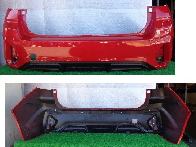 スバル/インプレッサ GU6 リアバンパー センサー穴4ヶ有 No.914787【品番 57703FN511/裏刻印No. 57704FN501】拍卖