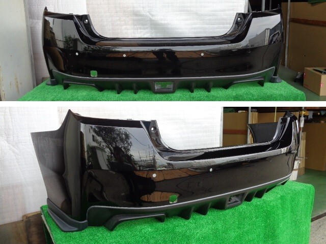 スバル/WRX VAB 左右スポイラー付 リアバンパー センサー穴4ヶ D4S No.914205【品番 57703VA040V2】拍卖