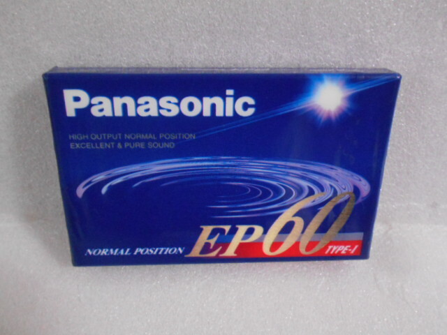 Panasonic パナソニック カセットテープ EP 60 1巻 ノーマルポジション拍卖