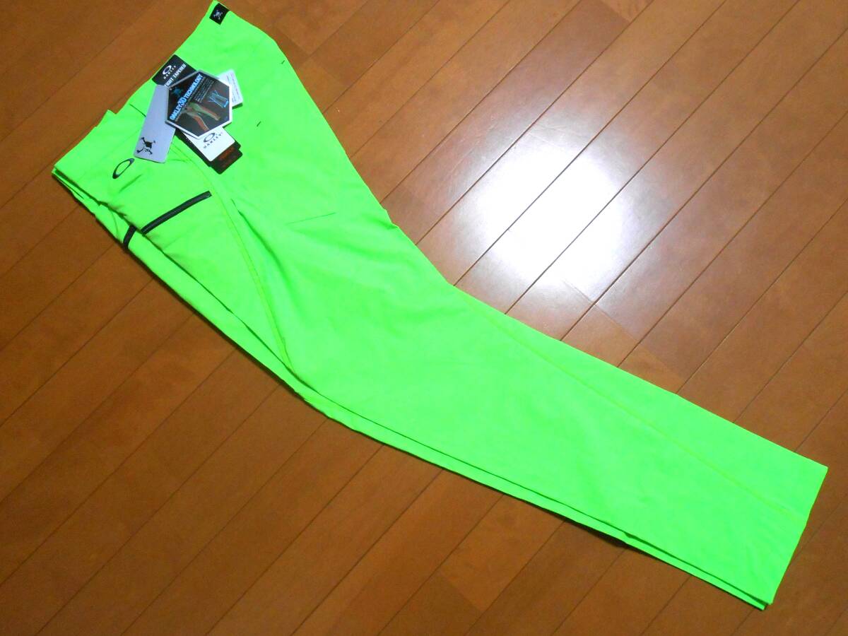 NEONグリーン オークリー スカル 3Dテーパード ゴルフパンツ 【新品未使用・タグ付き】拍卖