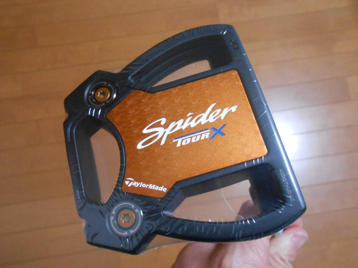 テーラーメイド マイスパイダー ゴールド仕様 シェフラーモデル クランクネック 【新品未使用】拍卖