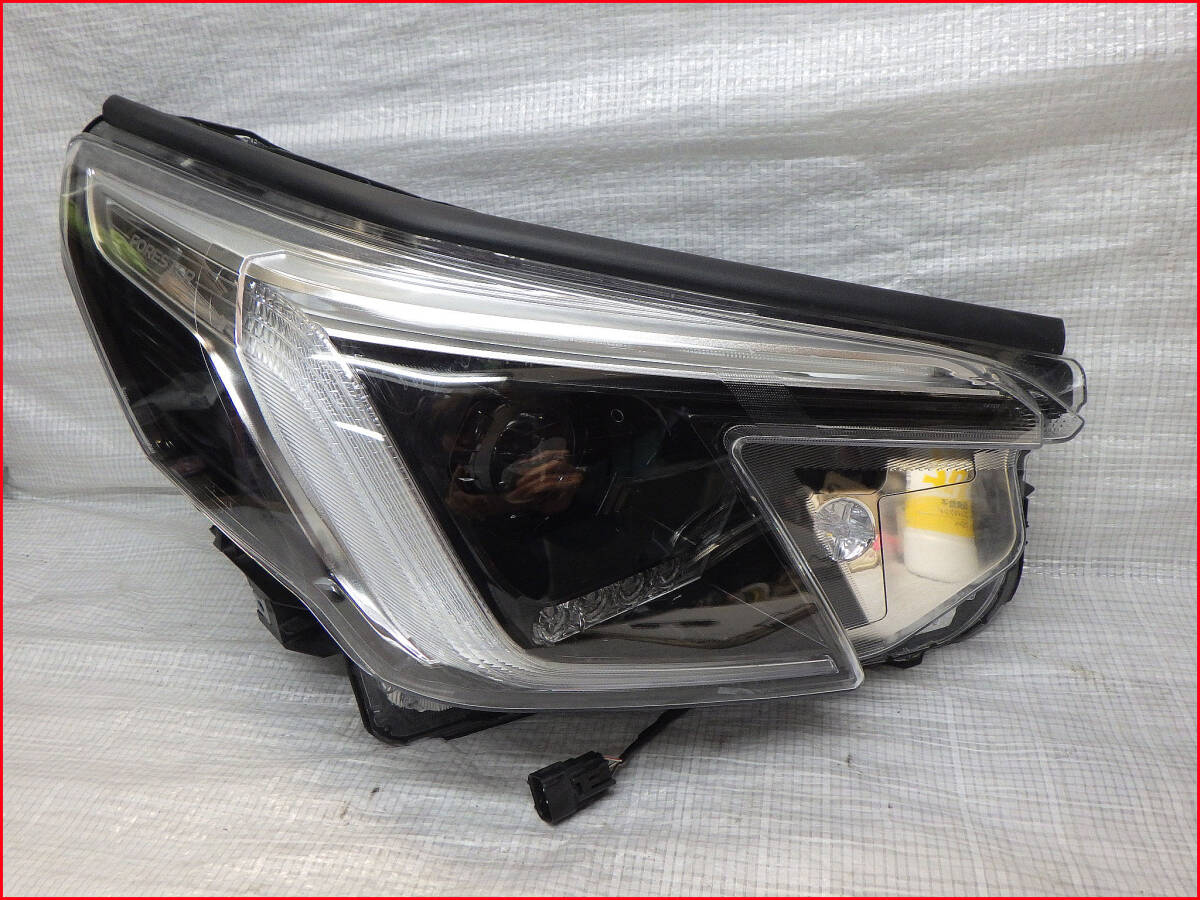 SK5 SKE 後期 フォレスター LED右ヘッドライト右ライト 右側 100-60465 ヘッドランプ ランプ【KG】拍卖