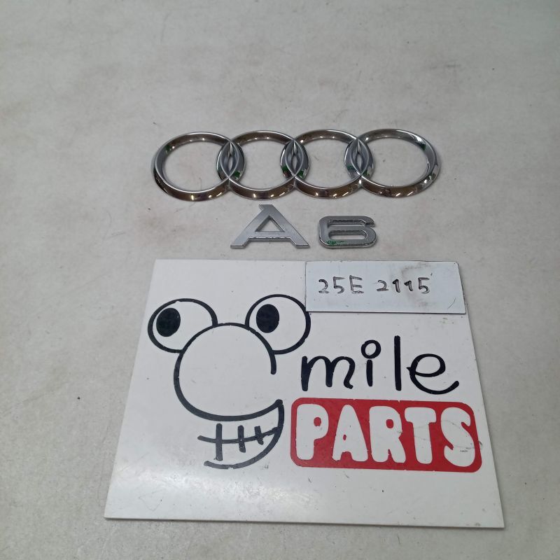 アウディA6/C6/4FBDW 純正 トランクエンブレムセット 1A1-11-1/25E2115*同梱不可拍卖