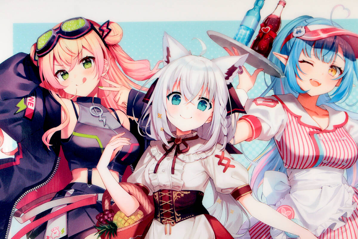 hololive ホロライブ A5サイズ クリアファイル USED拍卖