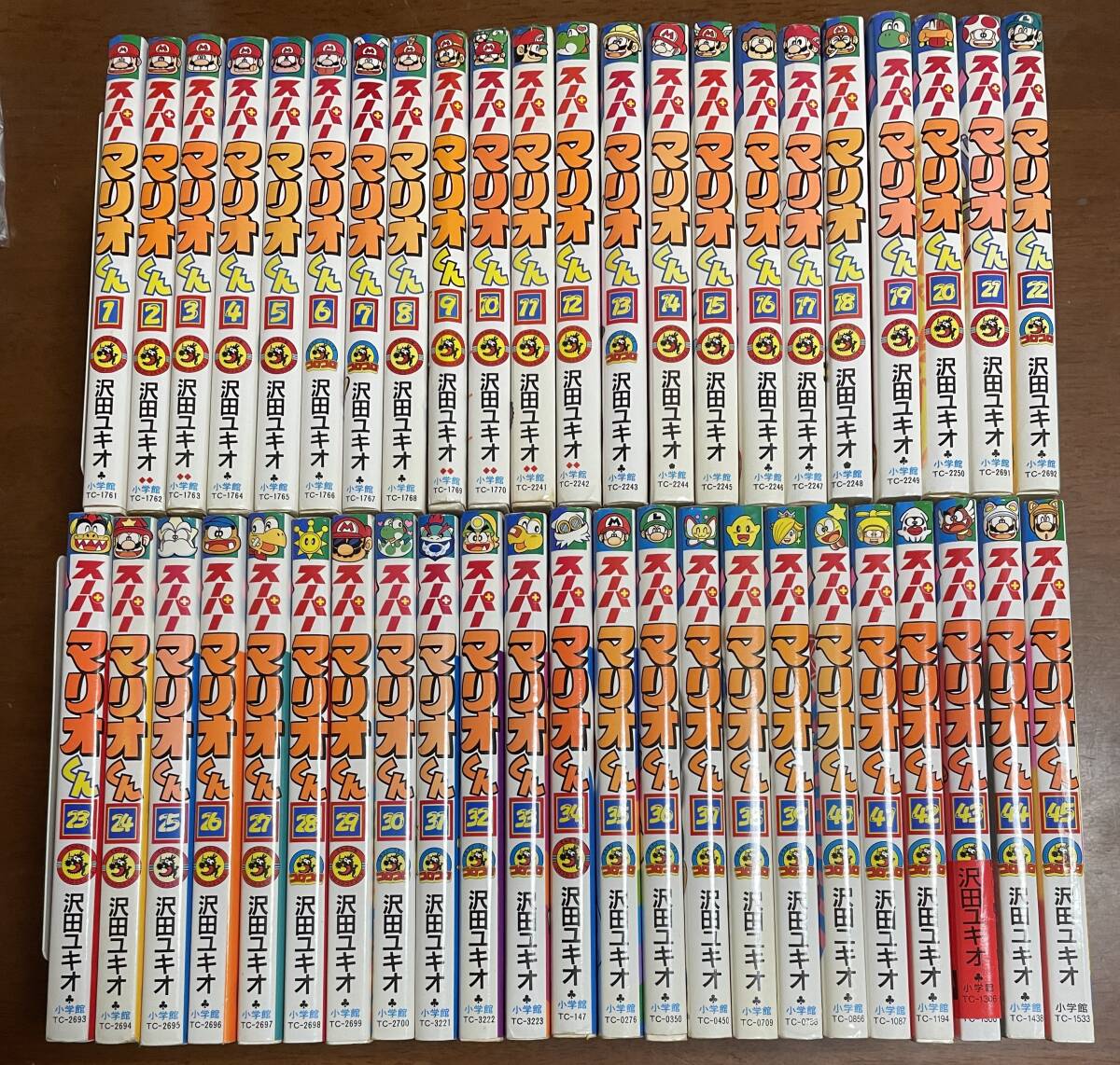 ★N20★スーパーマリオくん 1-45巻まで 沢田ユキオ コロコロ てんとう虫コミックス 拍卖