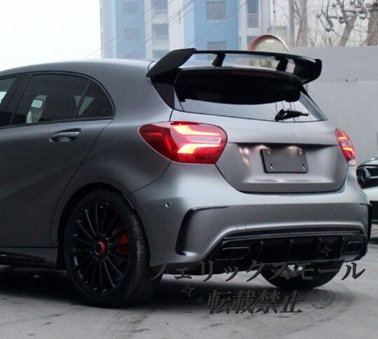 メルセデスベンツ Aクラス W176 A180 A200 A260 AMG 2013-2018リアウイング スポイラー ハッチバック 外装エアログリルガード拍卖