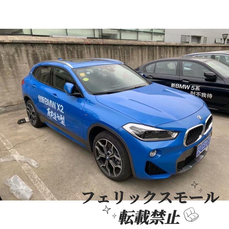 車 ルーフレール レールバー 新品 BMW X2 F39 2018-2020 アルミ おすすめ 交換 カスタム パーツ 取り付け 外装 荷物キャリア ラック拍卖
