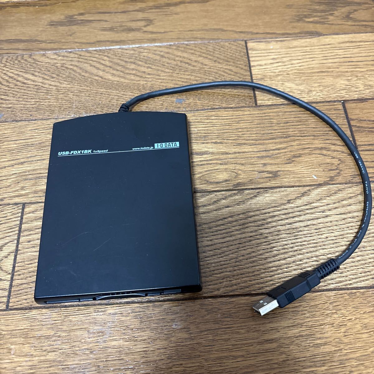 IODATA USB フロッピーディスクドライブ USB-FDX1BK 本体のみ 通電・動作未確認 ジャンク拍卖