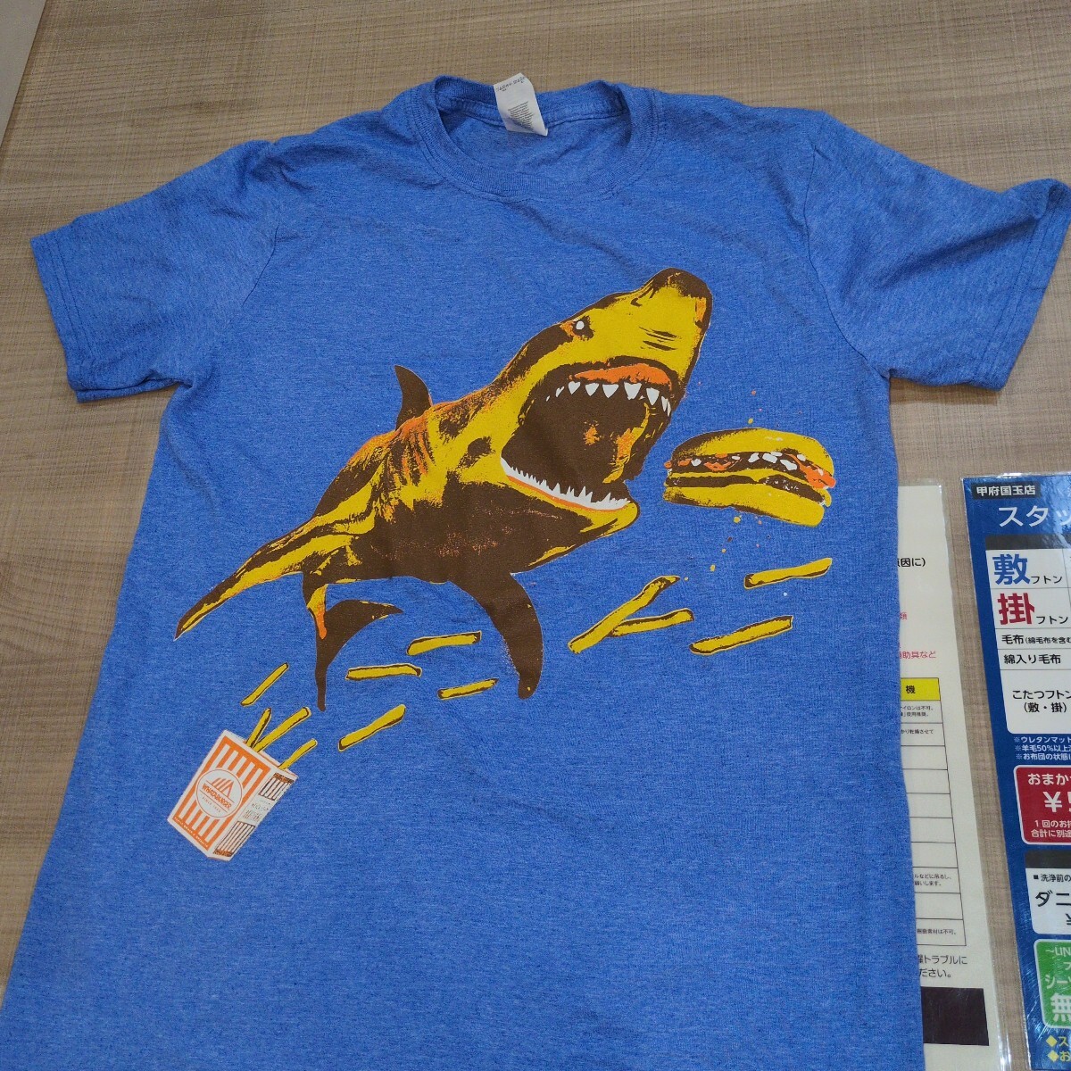 WHATABURGER シャークバーガーフライ Tシャツ拍卖