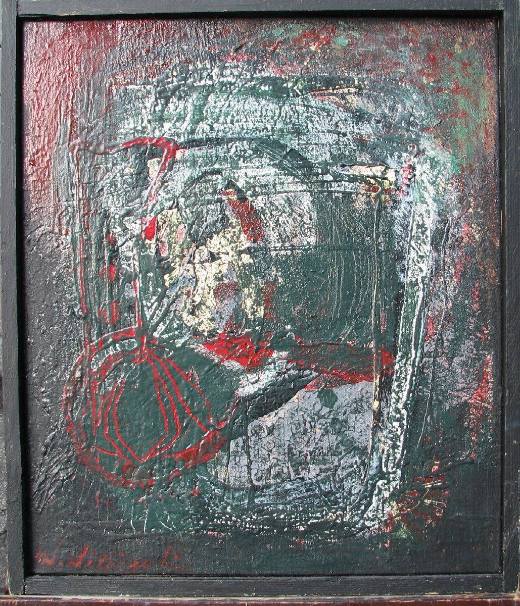 ☆おかたづけ☆尼崎~西宮~伊丹,前衛美術,埋もれた鬼才,西口典子「想」10号油彩,新発見,検索#ロスコ#白髪一雄#辰野登恵子#草間彌生拍卖