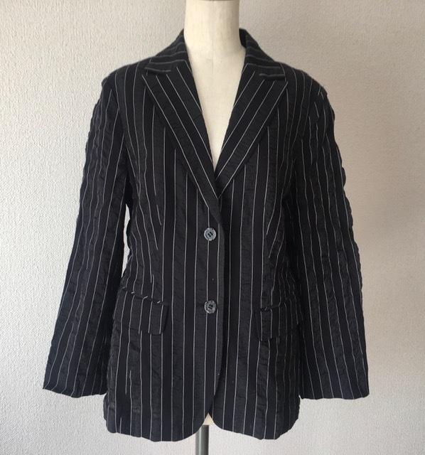 美品★maison Tricolore 綿&麻 ジャケット 40拍卖