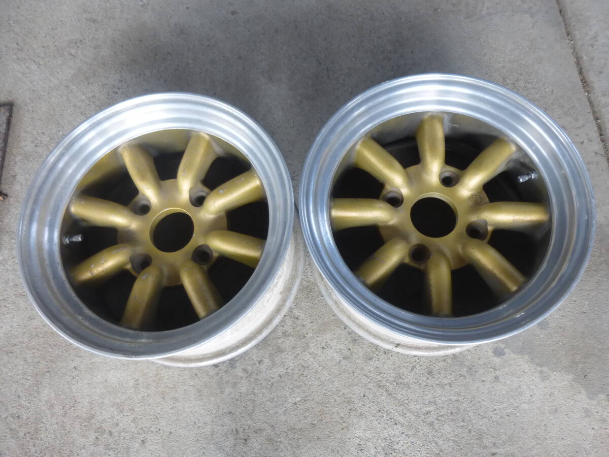 ワタナベ Aタイプ 14×7J 4H PCD130 ハブ径約67mm オフセット約+5~10 2本 管:H-64拍卖