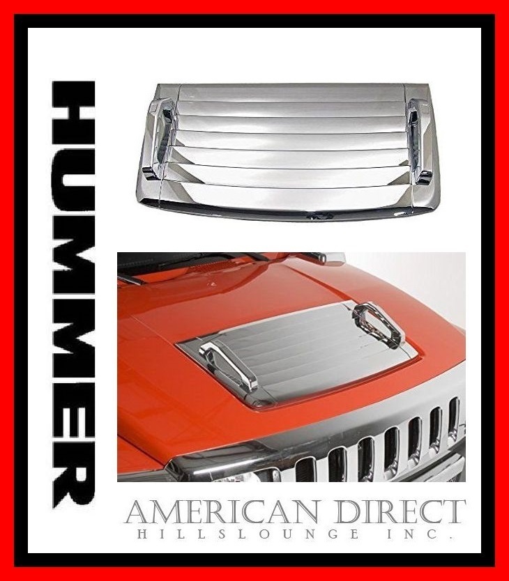 【即納/クローム】ハマーH3 ボンネットフードパネル & ハンドルカバー メッキ フロント グリル トップ ルーフ 激レア セット サイド H3拍卖