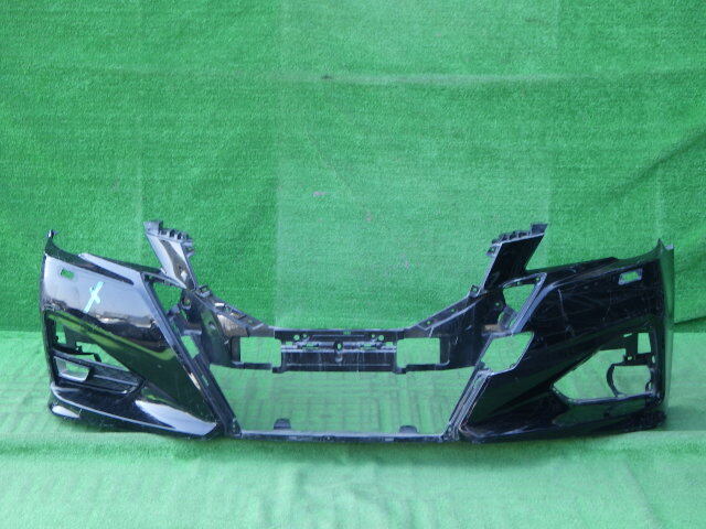 ARS210 GRS211 GRS214 後期 クラウン アスリート 純正フロントバンパー 右フォグカバー付 黒 52119-30K40拍卖