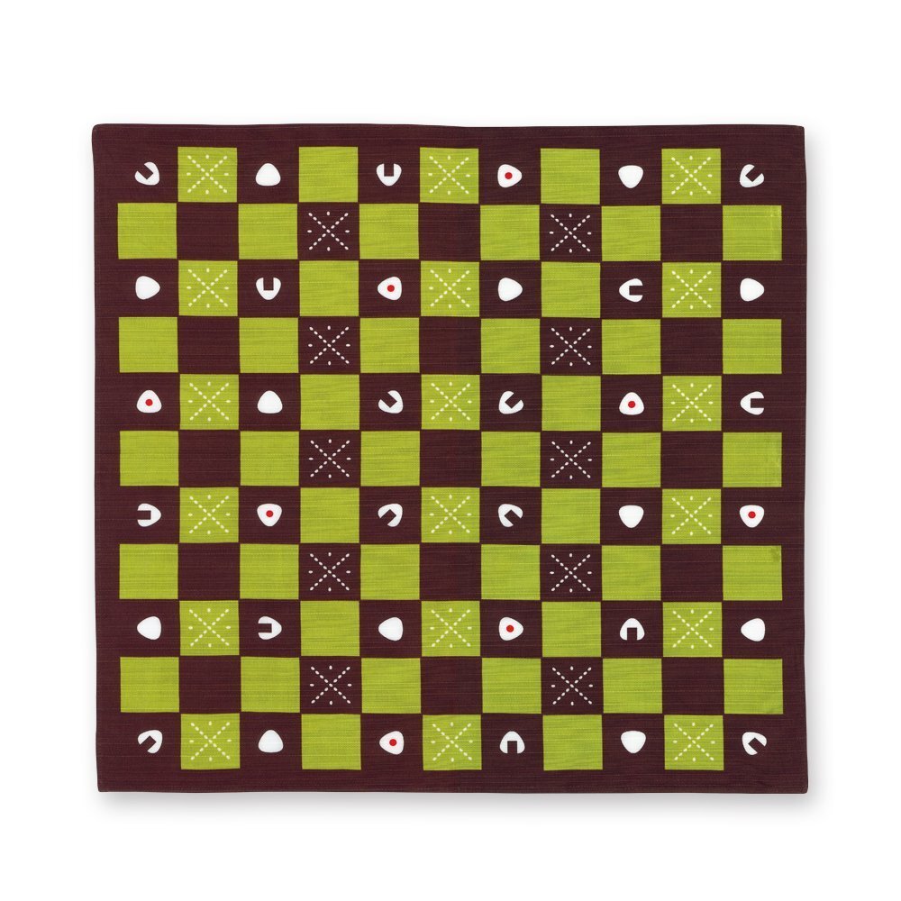 おかみさんの小風呂敷 市松おにぎり 50x50cm ランチクロス メール便対応 ポイント消化拍卖