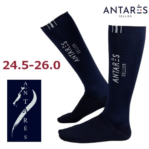 Antares アンタレス フランス 24.5-26.0 ライディングソックス 乗馬靴下 馬術 乗馬ウェア拍卖