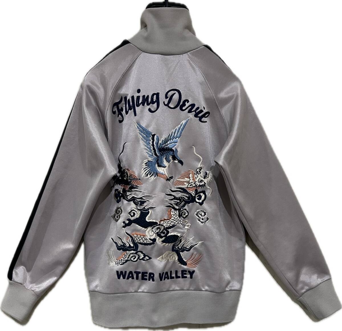 *東洋エンタープライズ TOYO スカジャージ 龍 鷲 刺繍 トラックジャケット S            BJBE.C 拍卖