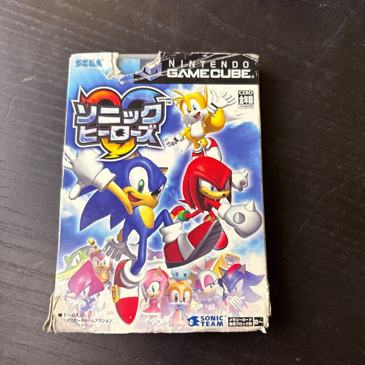 ソニックヒーローズ ゲームキューブ NGC拍卖