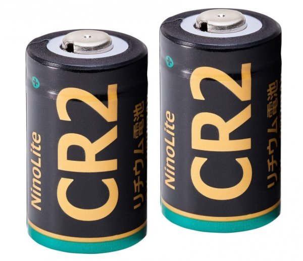 NinoLite CR2 リチウム電池 2個セット 大容量900mAh スイッチボット レーザー距離計 ドアセンサーフィルムカメラ等用拍卖