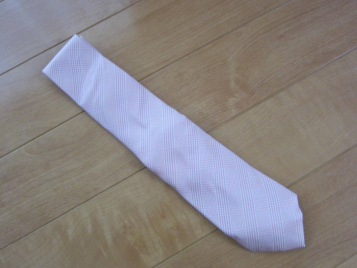 未使用 Mitsumine ミツミネ ネクタイ シルク チェック柄拍卖