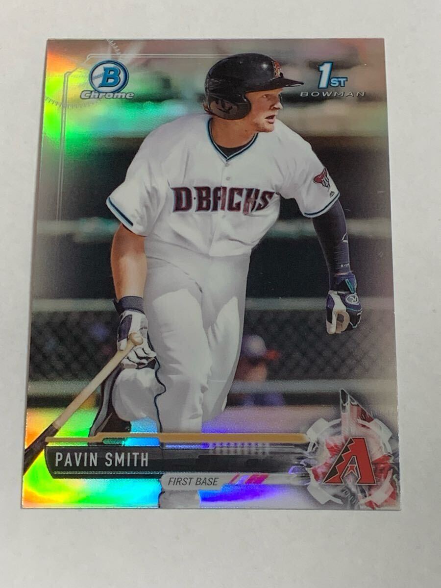 ペイビン スミス PAVIN SMITH 2017 BOWMAN CHROME DRAFT REFRACTOR DIAMONDBACKS拍卖