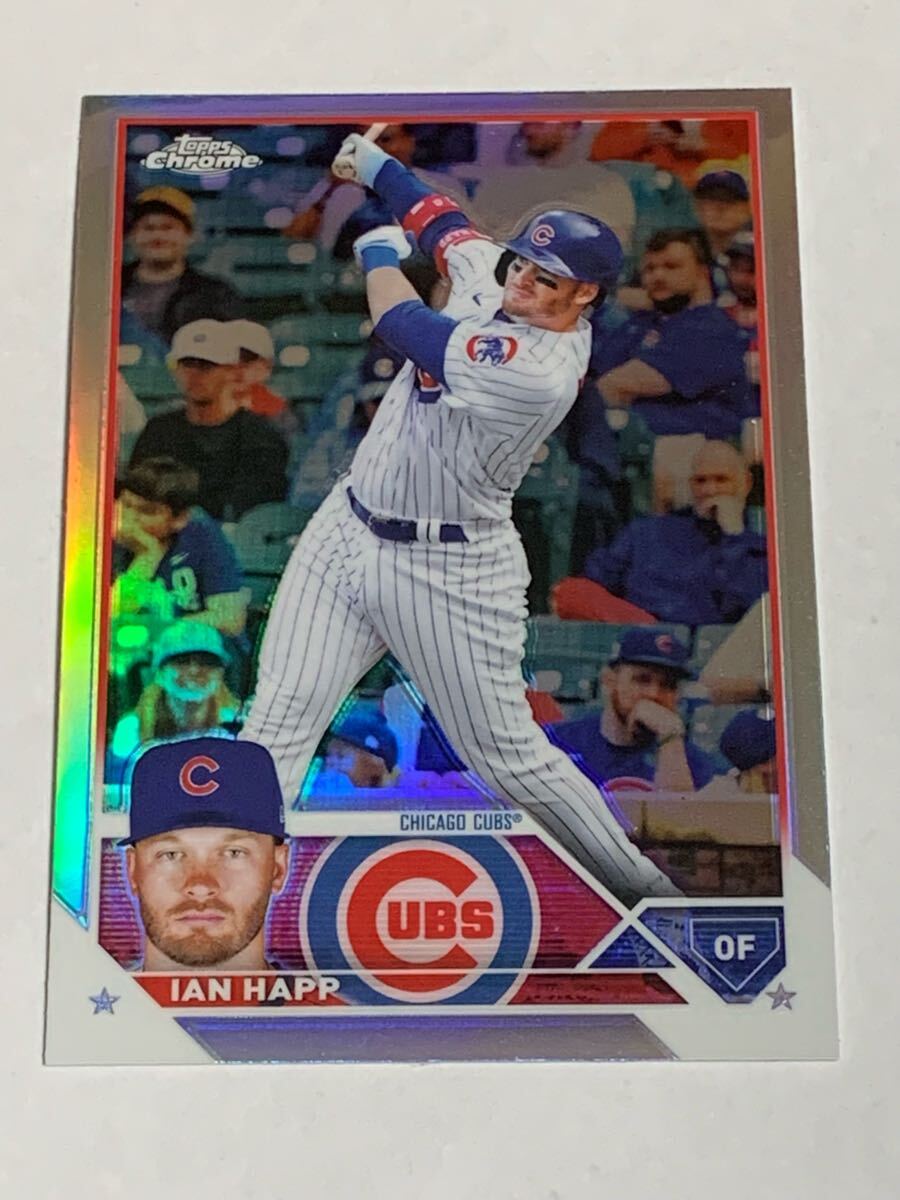 イアン ハップ IAN HAPP 2023 TOPPS CHROME REFRACTOR CUBS シカゴ カブス 即決拍卖