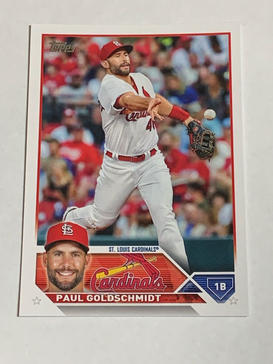 ポール ゴールドシュミット PAUL GOLDSCHMIDT 2023 TOPPS SERIES 1 #100 YANKEES 即決 拍卖