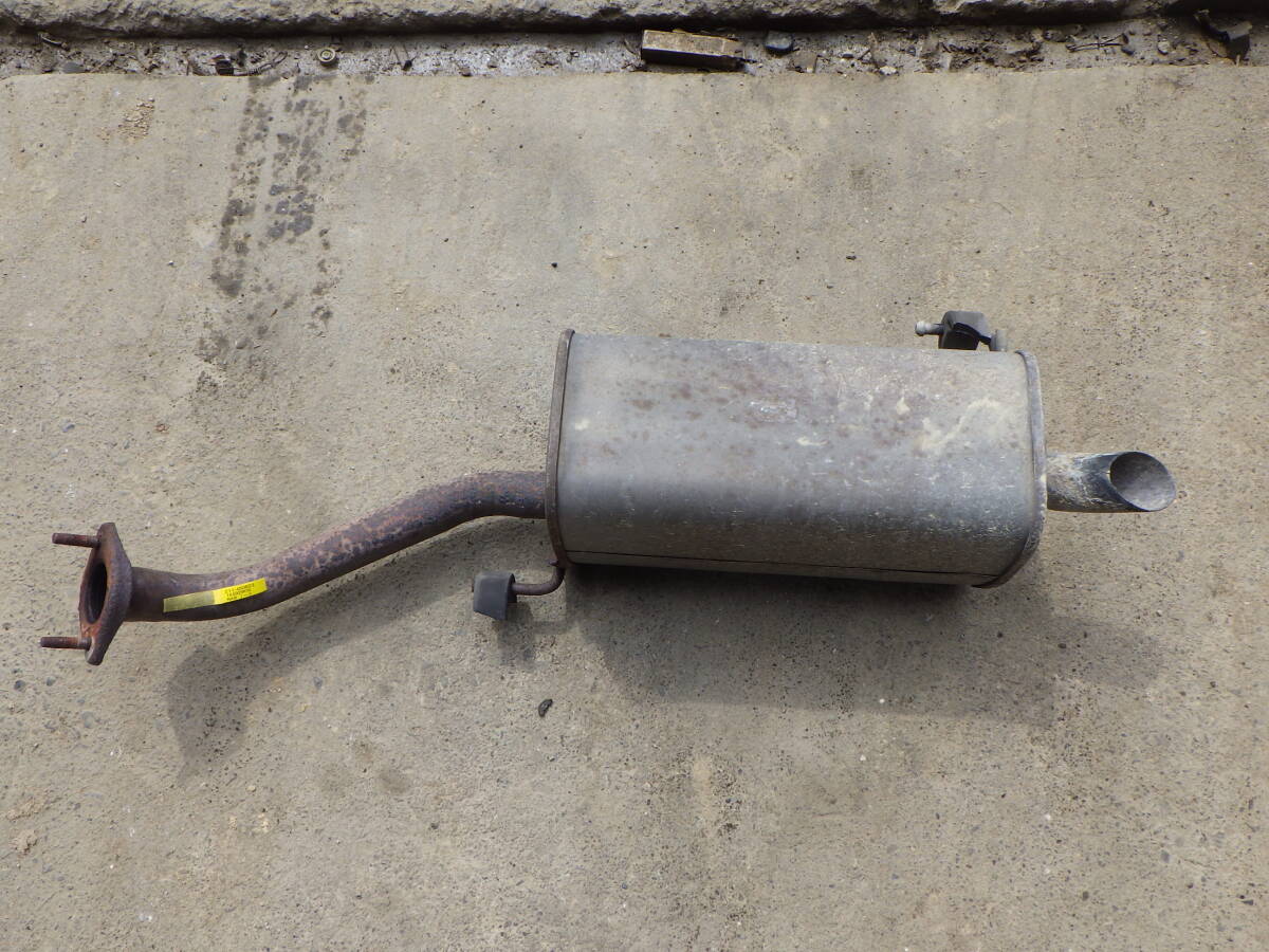 松A1 即決! E11 ノート リアマフラー拍卖