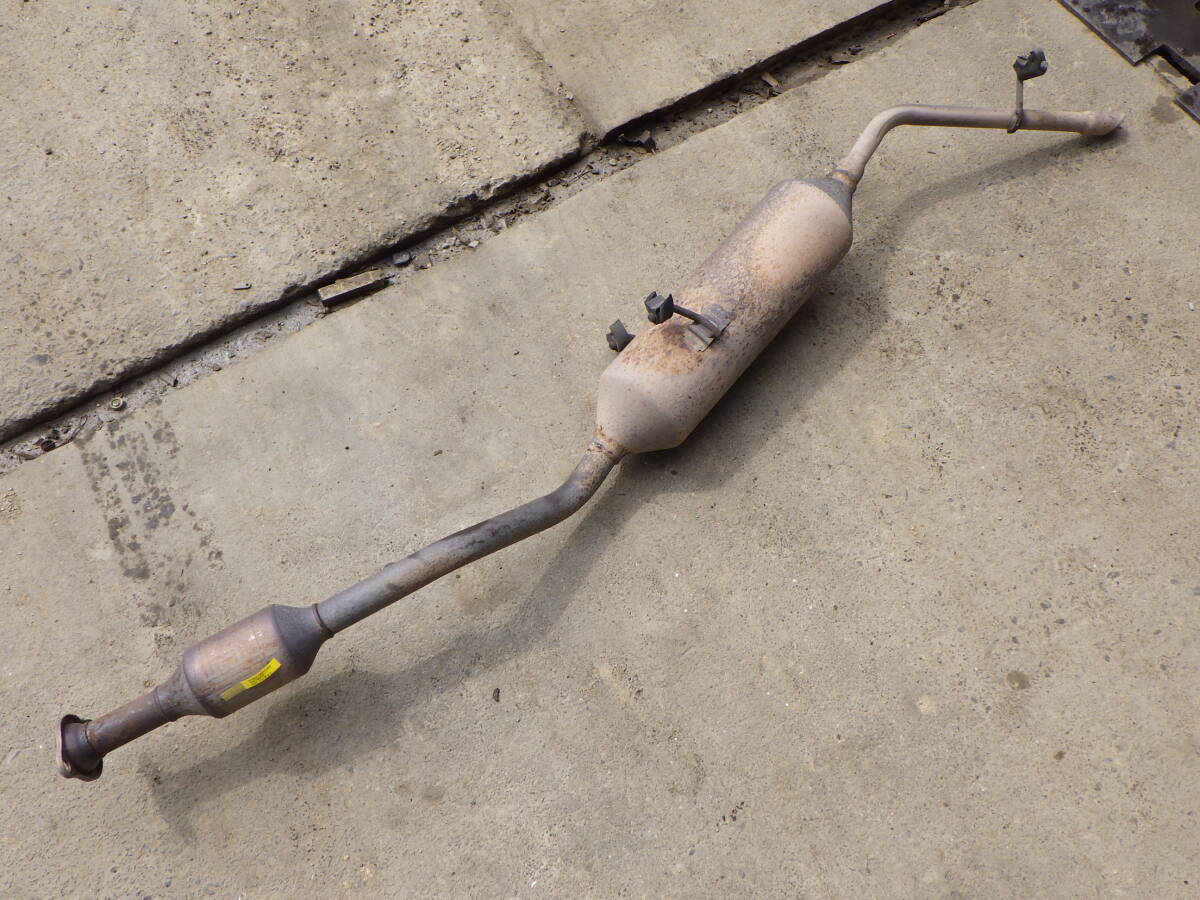 松A1 即決! S330V ハイゼット リアマフラー 触媒抜け ジャンク拍卖